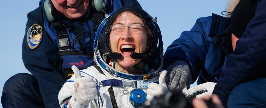 Christina Koch Returns After 328 Days in Space