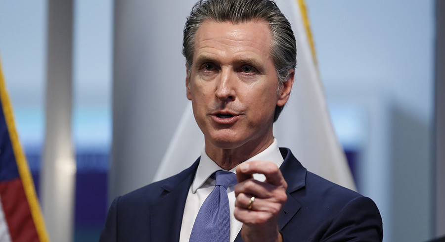 Governor+Newsom+Issues+Stay-At-Home+Mandate