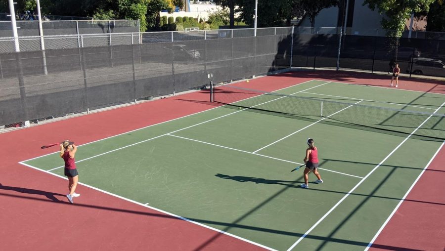 Arcadia Girls Varsity Tennis vs. Burbank (9/22)