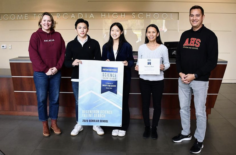 AHS Success in the Regeneron Science Talent Search