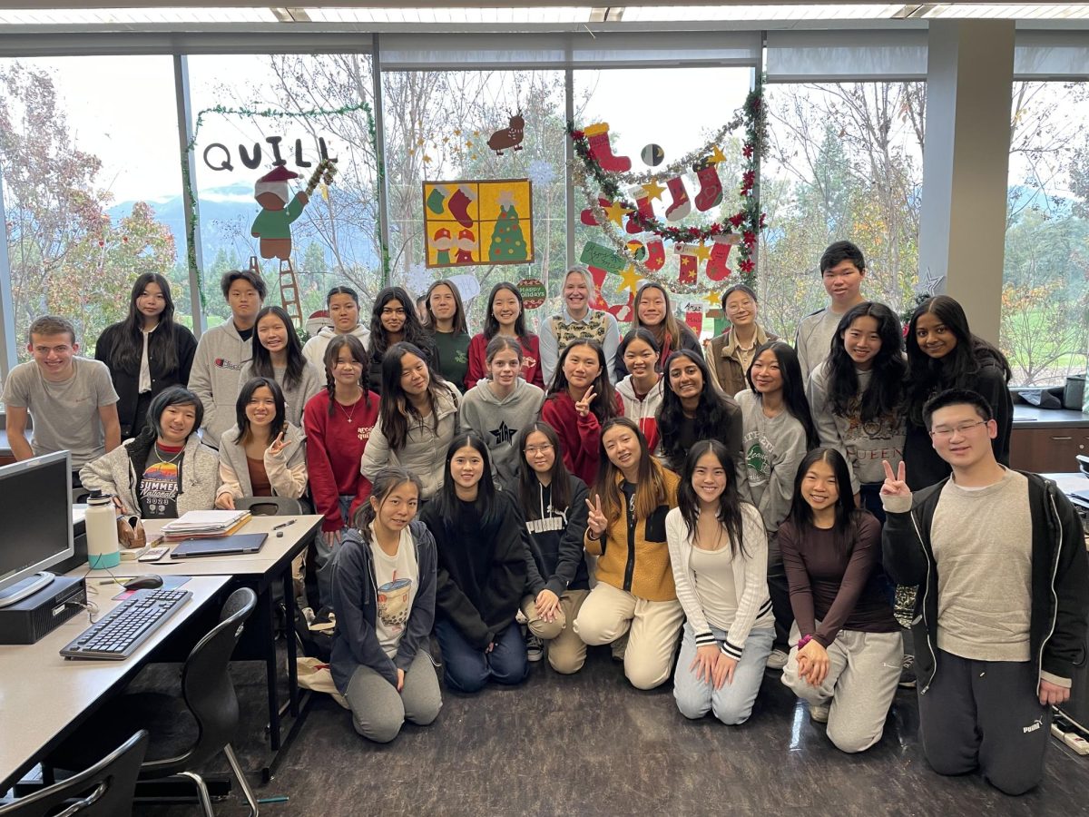 The Arcadia Quill celebrated the day of finals with a grade-level Window Wars competition (won by the seniors).