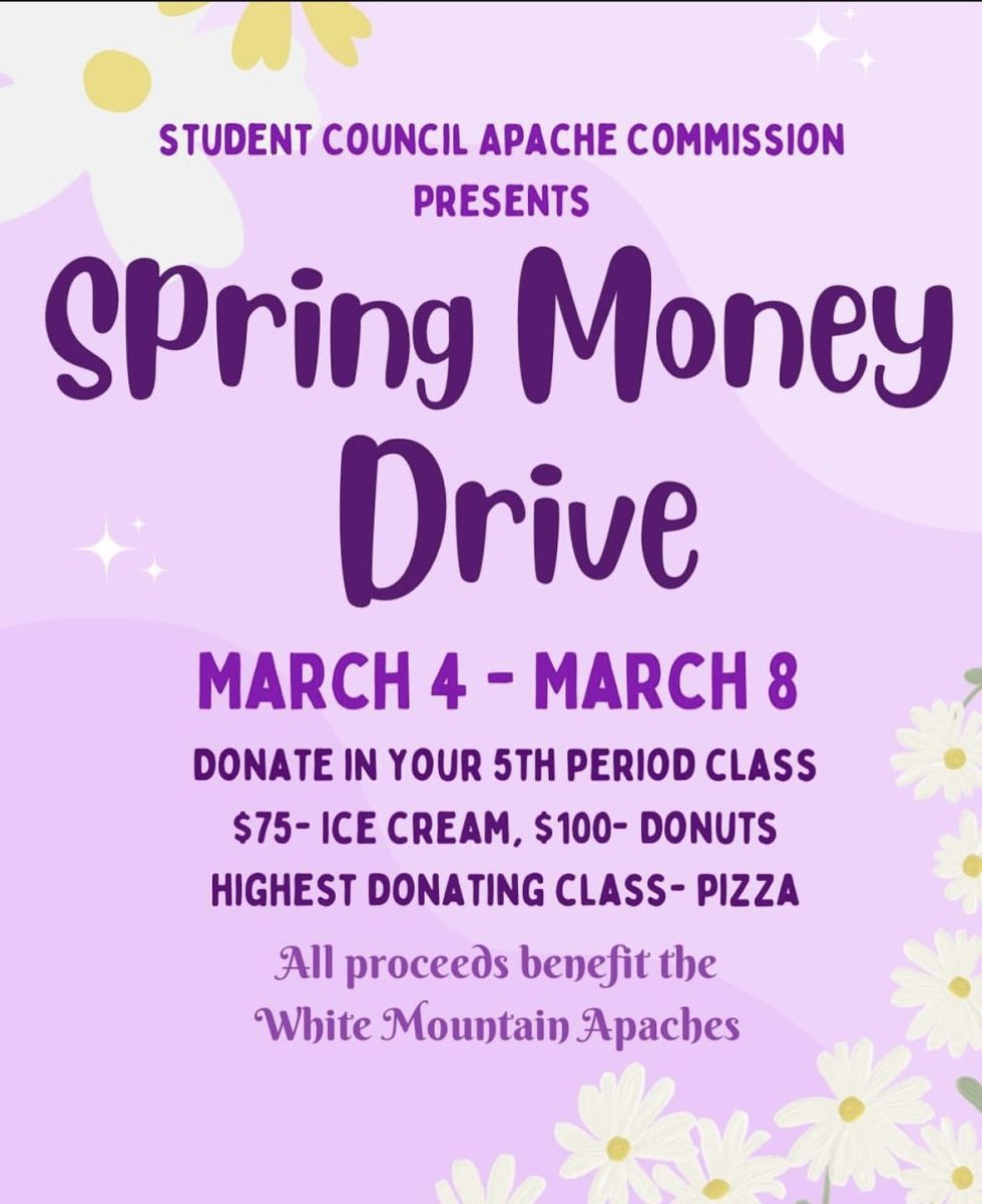 SCAC Holds Spring Money Drive