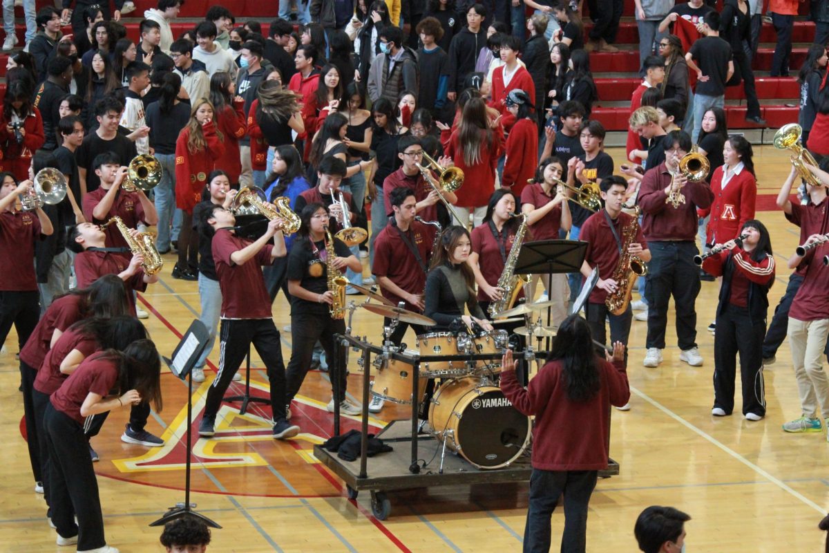 AHS Performs at the Spring Pep Assembly