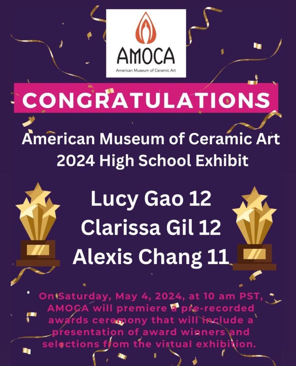 American Museum of Ceramic Art Exhibits Arcadia High School Artists!