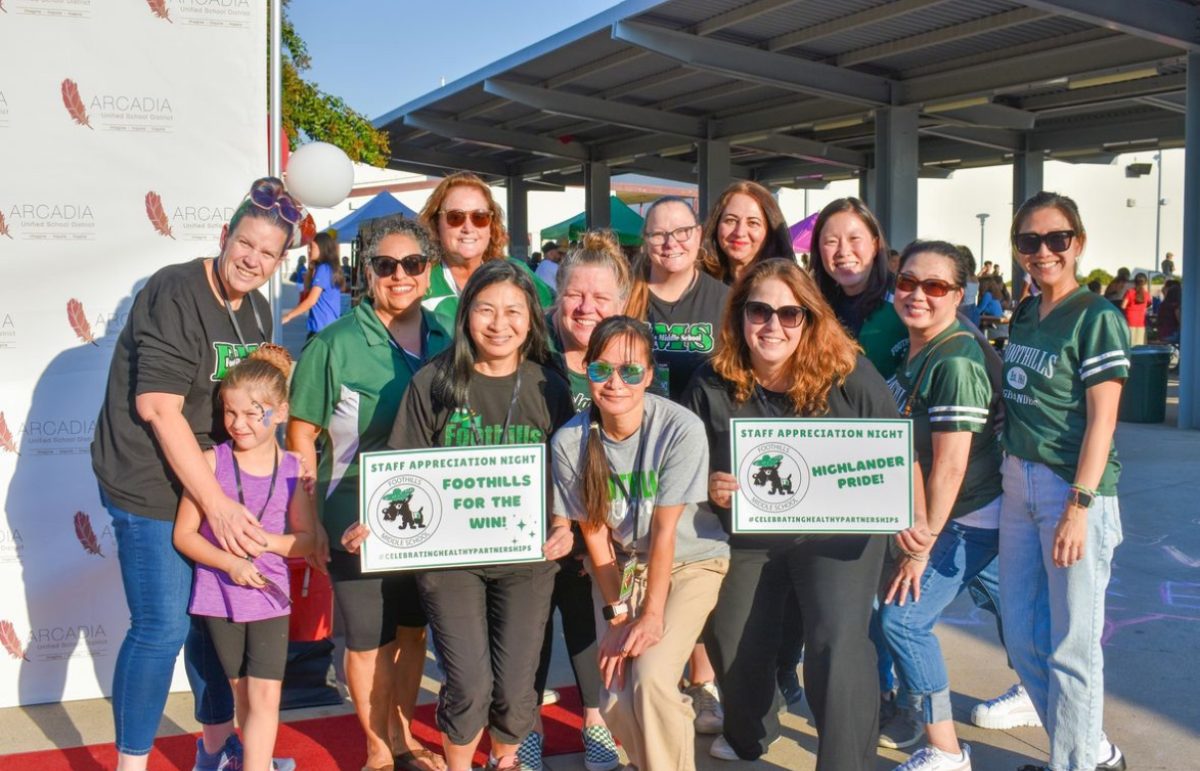 AUSD Faculty Recognized on Staff Appreciation Night