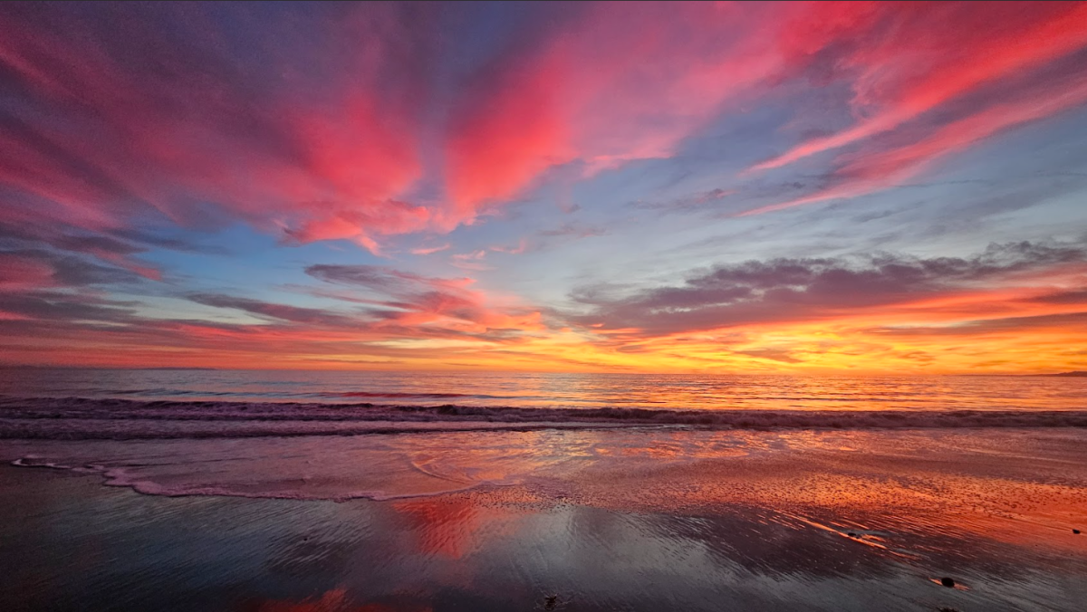 A gorgeous Malibu sunset.