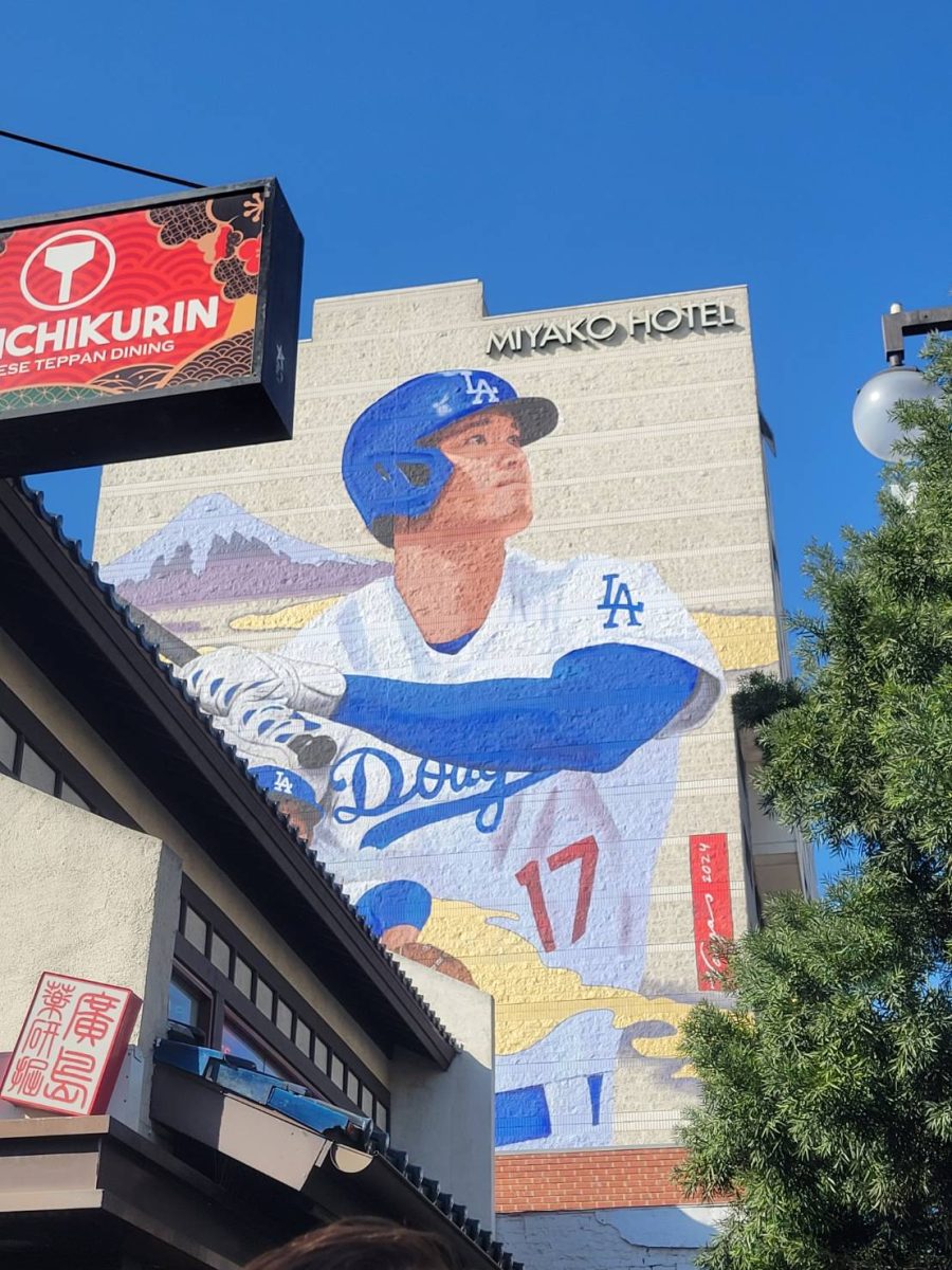 Starting the year with the mural of Shohei Ohtani at Little Tokyo. 