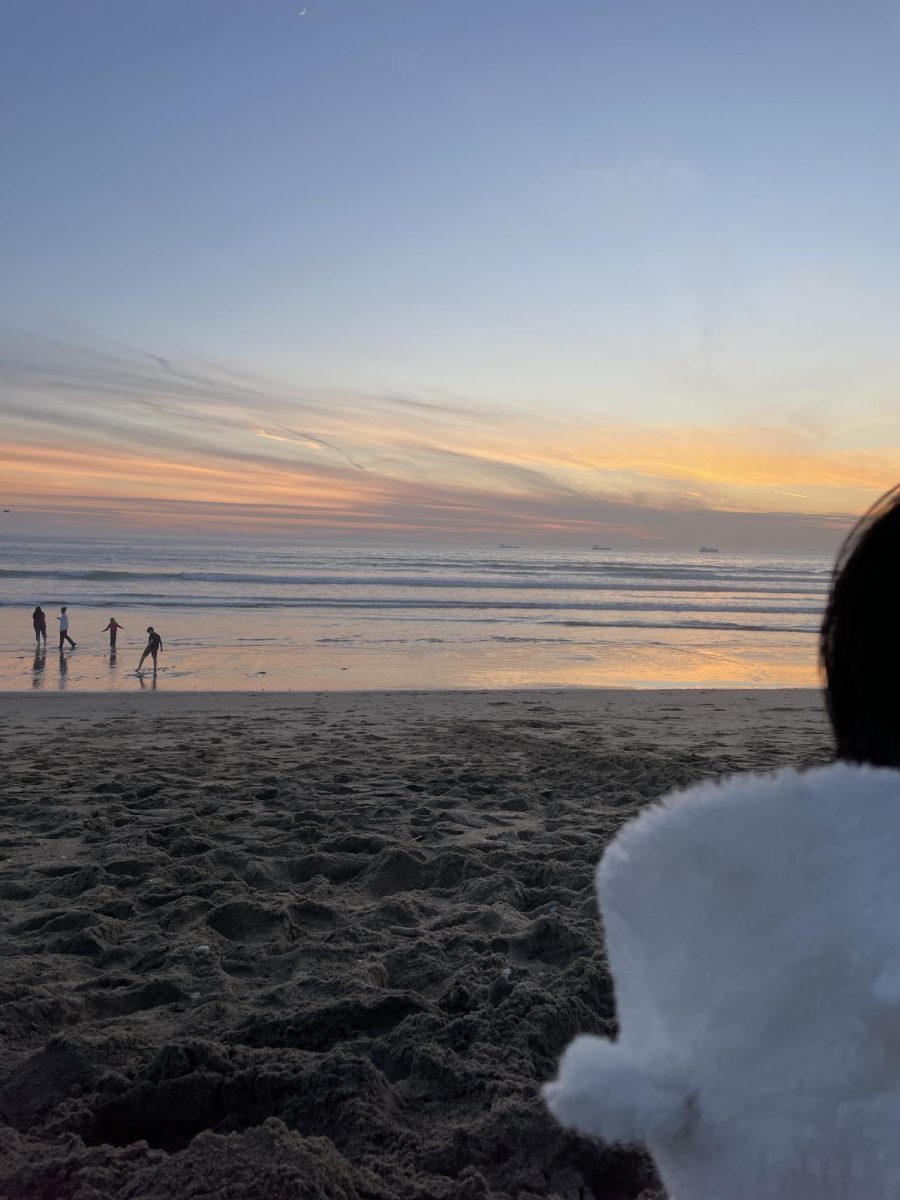 Sunset at Butterfly Beach, Santa Barbara.