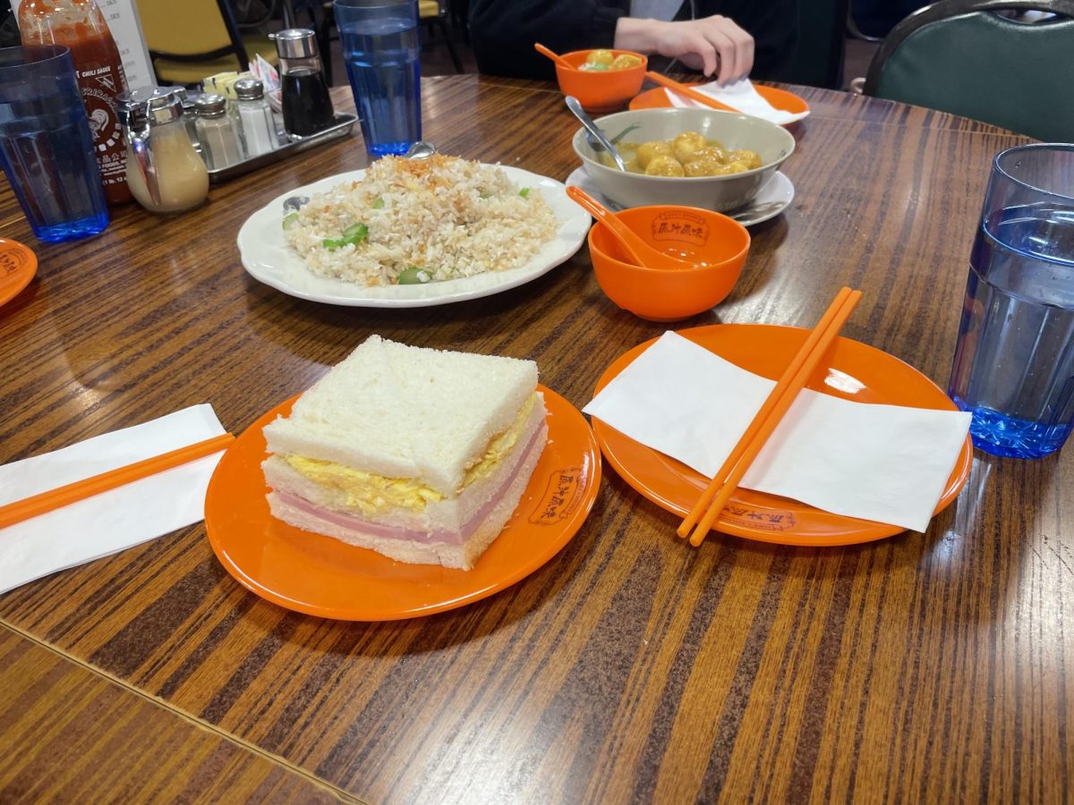 Rain pours as breakfast is served at Alice’s Kitchen in Temple City