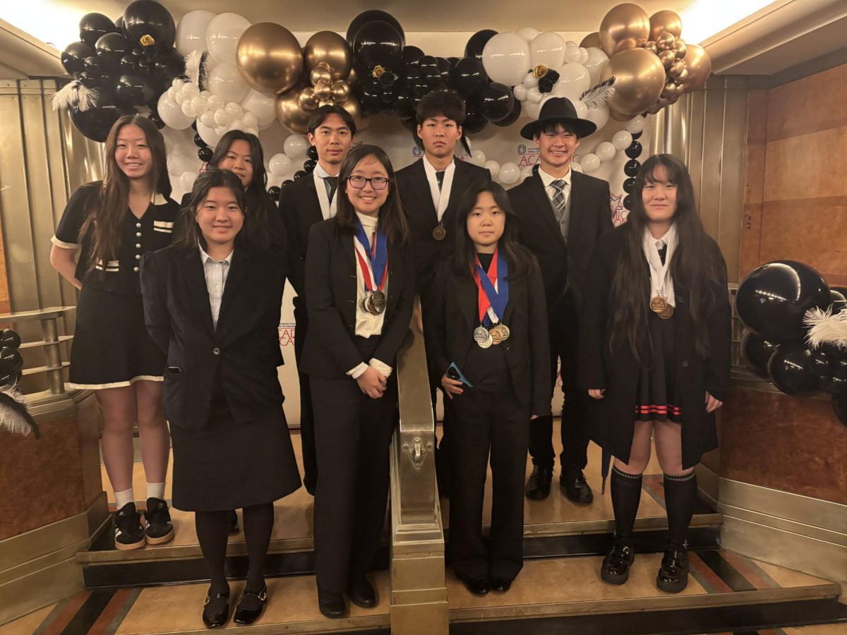 Academic Decathlon Awarded Medals