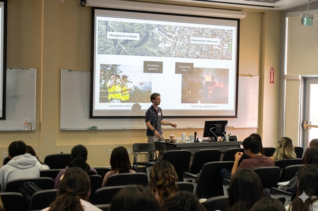 Where Science Meets Journalism: LA Times Journalist Noah Haggerty Speaks to Arcadia Students